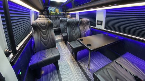 18 passenger sprinter van interior fairfield