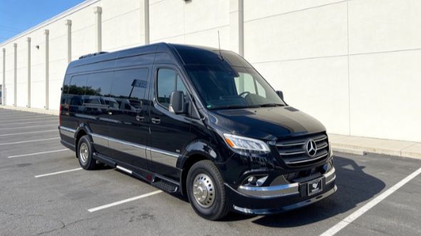 fairfield sporting event sprinter van rental
