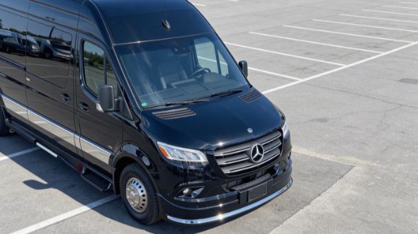 folsom airport sprinter van service