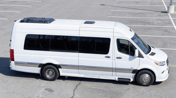folsom wedding sprinter van rental