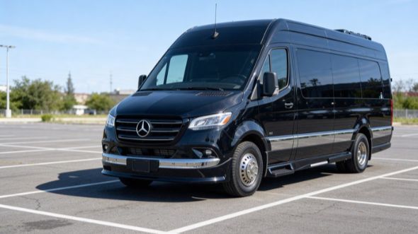 modesto private event sprinter van rental
