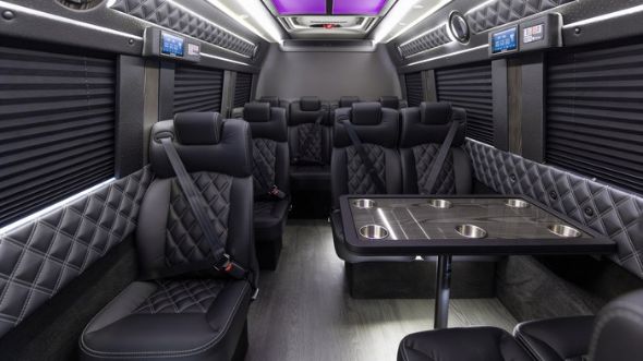 sacramento 15 passenger sprinter van interior