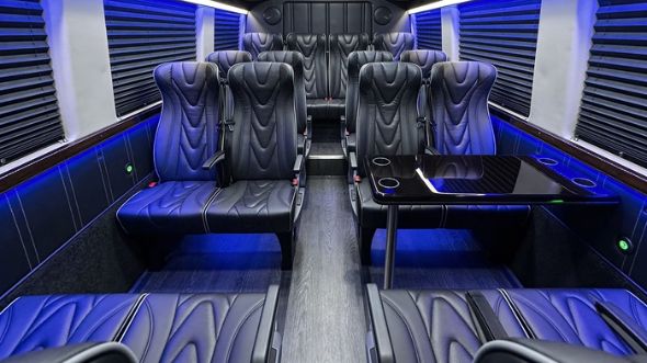 sacramento 20 passenger sprinter van interior