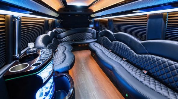 sacramento sprinter limousine interior