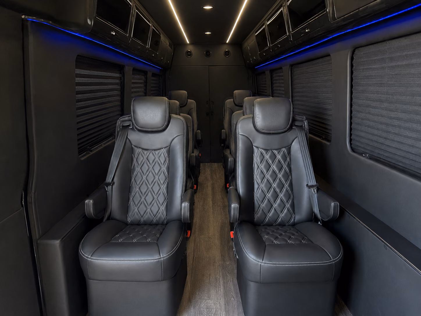 15 passenger sprinter van inside