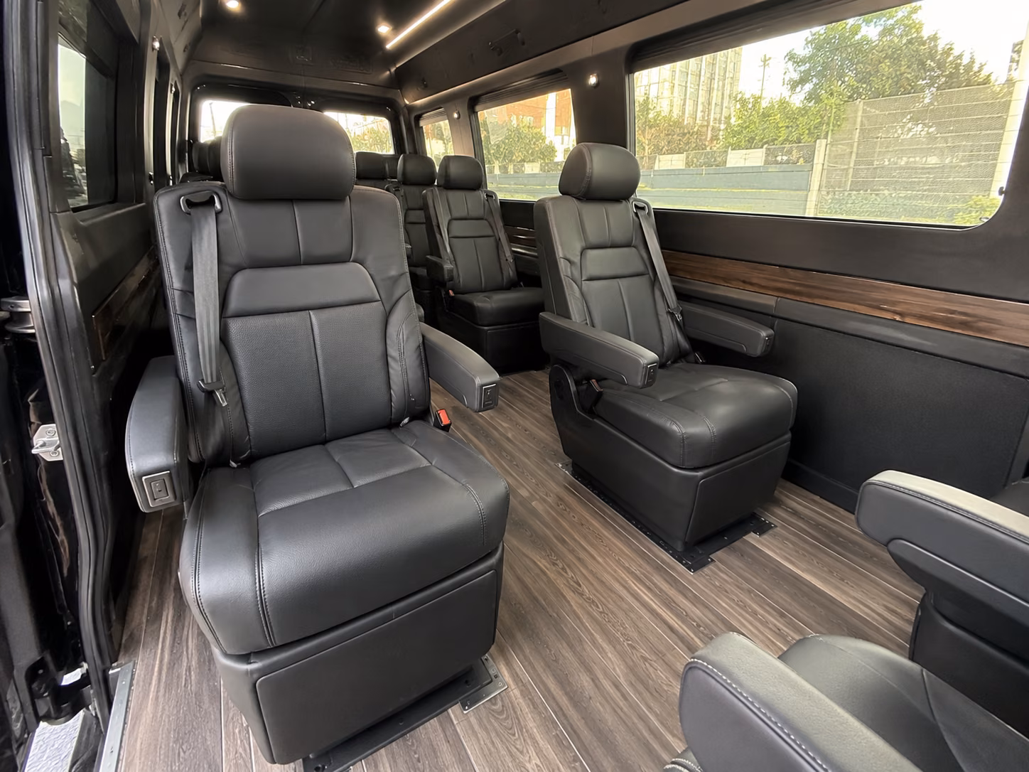 sacramento 15 passenger sprinter van interior