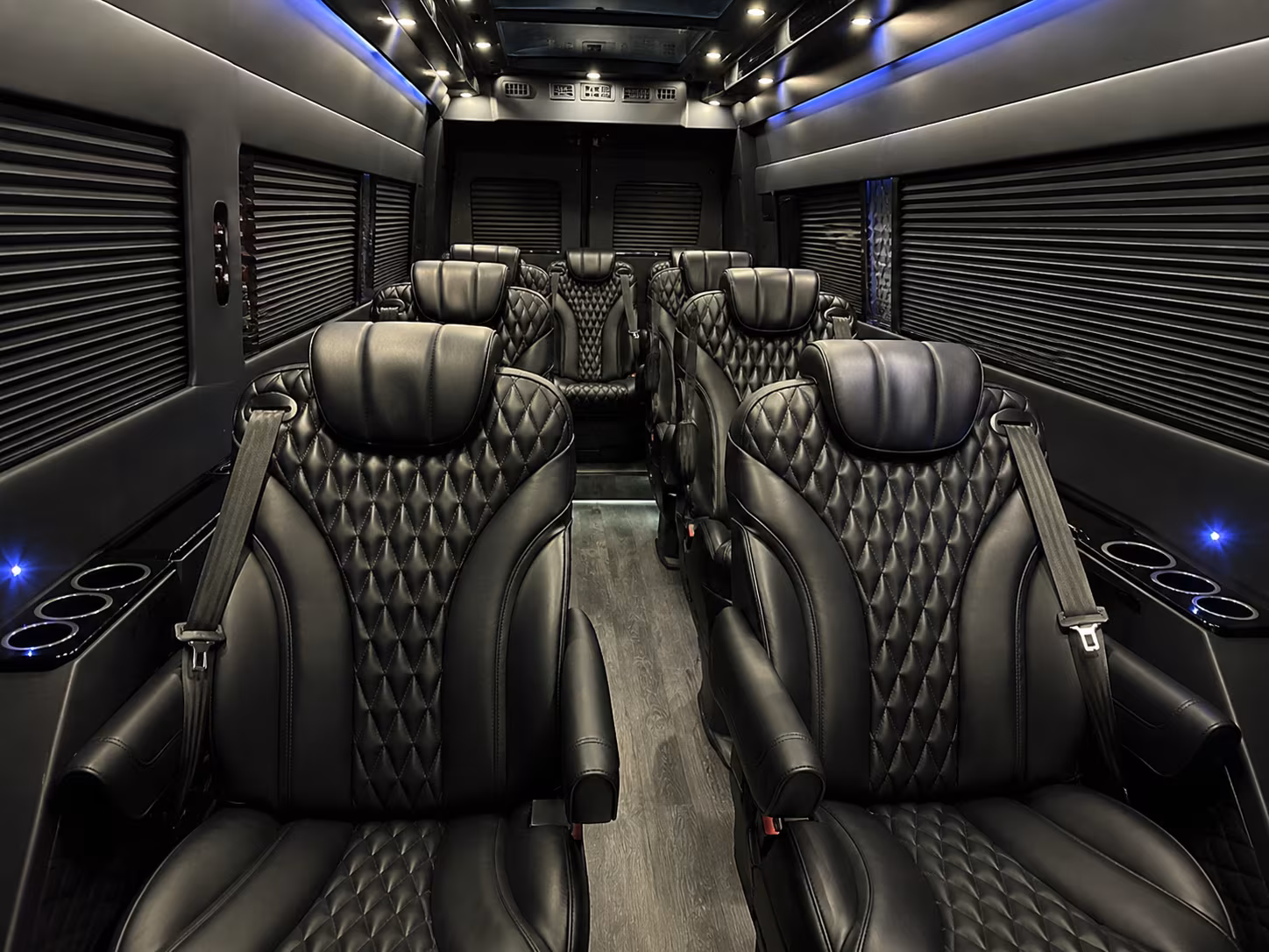 sacramento 18 passenger sprinter van interior