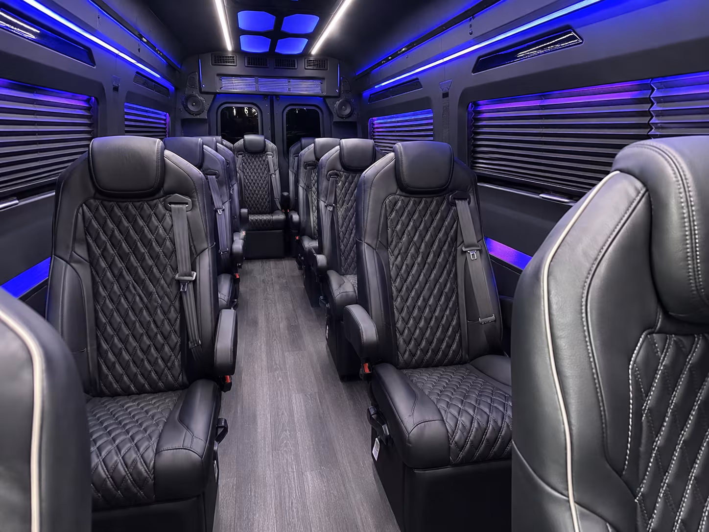 sacramento 20 passenger sprinter van interior