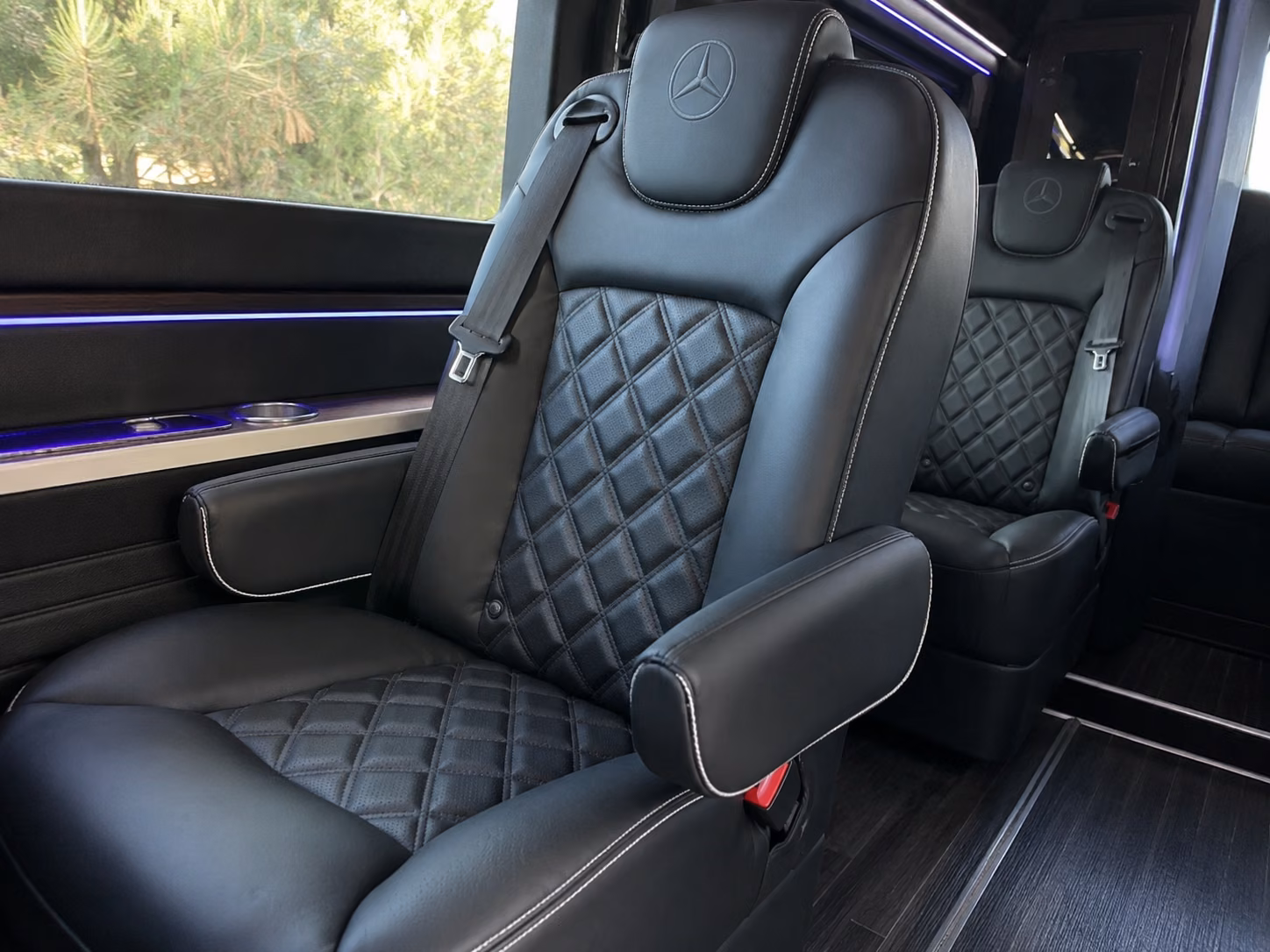 sacramento 8 passenger sprinter van interior