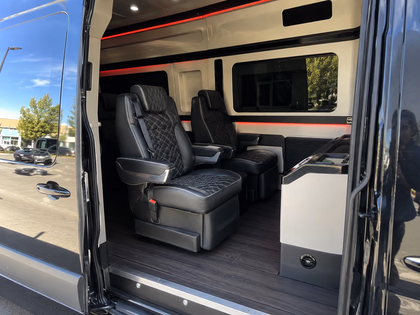 sacramento private event sprinter van rental