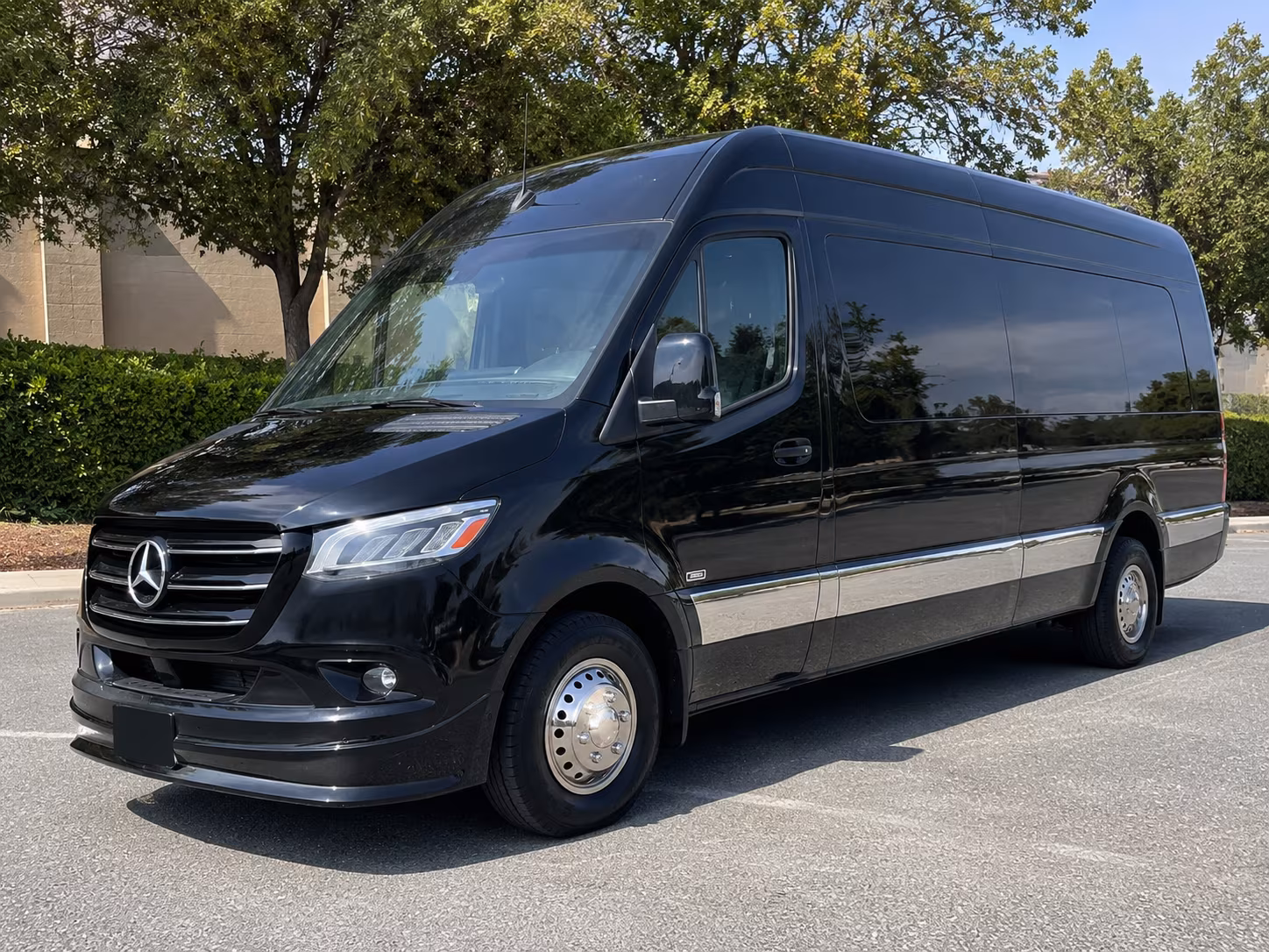 sacramento sporting event sprinter van rental