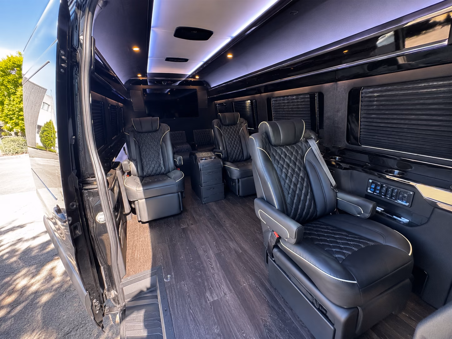 sacramento sprinter van booking step 1