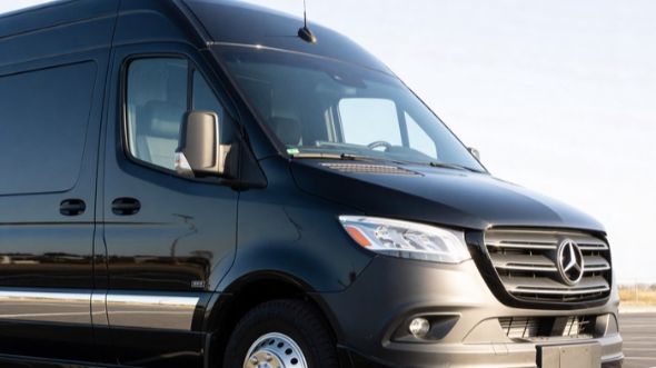 stockton airport sprinter van service