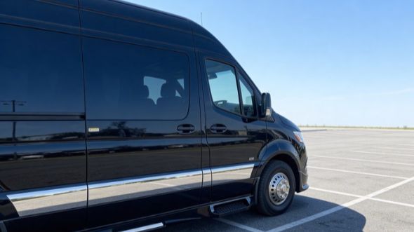 stockton corporate sprinter van service